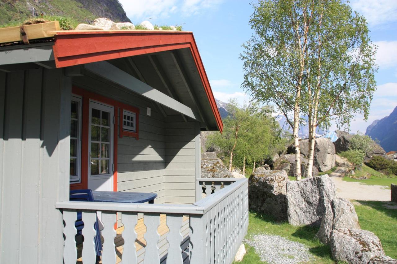 BriksdalsbreMelkevoll Bretun Camping别墅 外观 照片